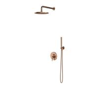 OMNIRES Y sistema doccia, miscelatore monocomando, SYSY35CP, Y rame [Rubinetteria Bagno > Sistemi Doccia]