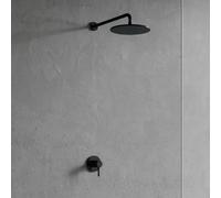 OMNIRES Y sistema doccia, miscelatore monocomando, SYSY36BL, Y nero opaco [Rubinetteria Bagno > Sistemi Doccia da Incasso]