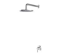 OMNIRES Y sistema doccia, miscelatore monocomando, SYSY36CR, Y cromo [Rubinetteria Bagno > Sistemi Doccia da Incasso]