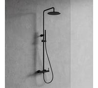 OMNIRES Y sistema doccia, miscelatore monocomando, Y1244MBL, Y nero opaco [Rubinetteria Bagno > Colonne Doccia]