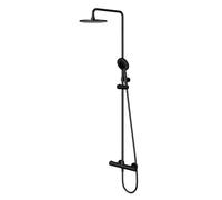 OMNIRES UNI sistema doccia, termostatico, Y1244NBL, UNI nero opaco [Rubinetteria Bagno > Colonne Doccia]