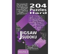 Omnis Scriptus Jigsaw Sudoku Puzzles 200 Hard Puzzles Volume 2 (Tascabile)