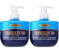 Omniskin 500 - Crema Corpo Idratante e Elasticizzante (Confezione da 2)