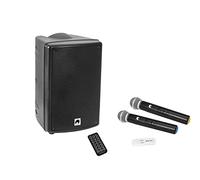 Omnitronic WAMS-08BT + UWM-2HH Aktiver PA altoparlante 1 Set