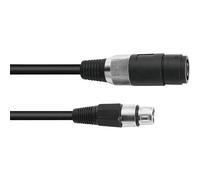 Omnitronic 3022050N XLR Cavo di collegamento [1x Spina XLR 3 poli - 1x Presa