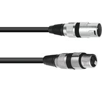Omnitronic 3022058N XLR Cavo di collegamento [1x XLR Plug 3 Poly-1x XLR Socket 3 Poly] 20,00 M nero (3022058N)