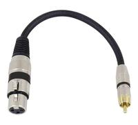 Omnitronic 3022075J XLR Cavo adattatore [1x Presa XLR 3 poli - 1x Spina RCA] 0