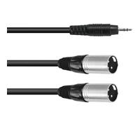 Omnitronic Cavo 30225158 AC40-15 - 2x XLR maschio, 1,5 m