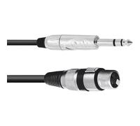 Omnitronic 30225182 XLR Cavo adattatore [1x Presa XLR 3 poli - 1x Spina jack d