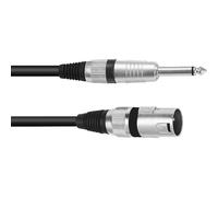 Omnitronic 3022519B XLR Cavo adattatore [1x Spina XLR 3 poli - 1x Spina jack da