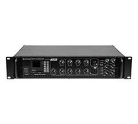 OMNI 80709787 - Amplificatore mixer mono ELA a 6 zone, 250 W, lettore MP3
