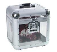 OMNITRONIC Bauletto Portadischi/Vinili in Alluminio