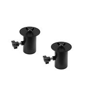 OMNITRONIC BOB-4 - Manicotto per treppiede, 2 pezzi, adattatore con manicotto per treppiede per tubi da 35 mm su filettatura M8