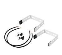 OMNITRONIC BOB-4 Set di Staffe di Estensione Bianche per Altoparlanti