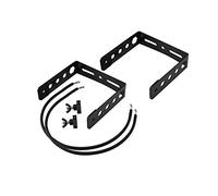 OMNITRONIC BOB-4 - Staffa di espansione nera 2 pezzi | Pacchetto accessori per il collegamento di 2 altoparlanti BOB-4