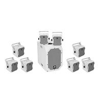 Omnitronic BOB-Serie BOB-Set 8 bianco