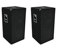 Omnitronic BX-2550 2 x 15" 1200W Bass Bin Subwoofer PA Sound System Disco DJ