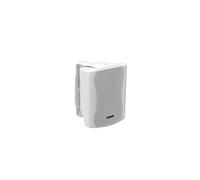 Omnitronic Altoparlanti C-50 - Coppia di altoparlanti passivi 2 vie 40 W con supporto Bianco