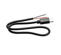 OMNITRONIC Cable USB-C to 2x open wires 30cm
