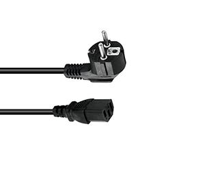 OMNITRONIC Cavo di alimentazione per apparecchi a freddo, 3 x 1,0, 1,5 m