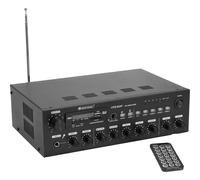 Omnitronic CPZ-60P ELA Amplificatore PA 60 W 4 canali 4 zone