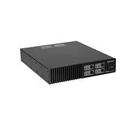 Omnitronic DJP-604 - Amplificatore a 4 canali, Classe D, 4 canali con alloggiamento da 9,5", 4 x 150 W/4 Ohm, 4 x 80 W/8 Ohm