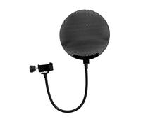 Omnitronic - Filtro Antipop Metallico per Microfono, Nero