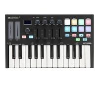 OMNITRONIC KEY-288+ PLUS CONTROLLER MIDI USB 25 TASTI 8 DRUM PAD RETROILLUMINATI DISPLAY OLED