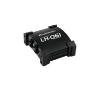 OMNITRONIC LH-061 PRO DI-Box Passivo a Doppio Canale per DJ e Musicisti