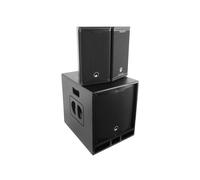 OMNITRONIC MAXX-1206DSP Sistema Audio Attivo 2.1 Subwoofer 12 con DSP e Bluetoot