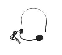 OMNITRONIC Microfono ad archetto serie UHF-E, nero | microfono con archetto per il trasmettitore tascabile UHF-E