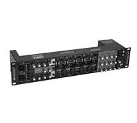 OMNITRONIC Mixer per intrattenimento EM-650B MK2 | Mixer multifunzione 5+2 canali a 3 zone, nero