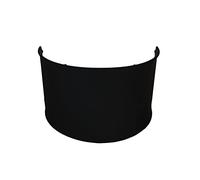 OMNITRONIC Mobile DJ Screen Curved con cover sw | travestimento portatile per tavoli da DJ