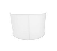 OMNITRONIC Mobile DJ Screen Curved con cover ws, rivestimento portatile per tavoli da DJ
