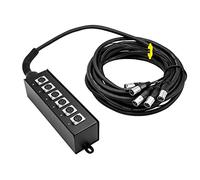 OMNITRONIC Multicore Stagebox MUS-610 6IN 10m