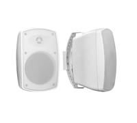OMNITRONIC OD-4T | Set 2 altoparlanti da parete 100V IP65 30W RMS bianchi per im