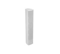 OMNITRONIC ODC-244T: Altoparlante a Colonna Bianco per Esterni IP56 - 130W RMS