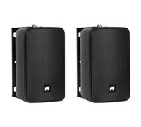 OMNITRONIC ODP-204T Altoparlanti da Installazione 100V IP65 Nero - Coppia 40W RM