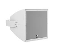 OMNITRONIC ODX-215TL Altoparlante da Parete 100V Bianco, IP56, 400W RMS