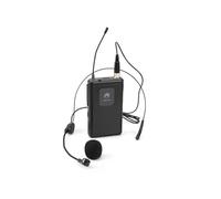 OMNITRONIC PORTY-8A - Trasmettitore tascabile + microfono ad archetto 863,1 MHz