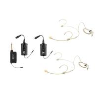 OMNITRONIC Set FAS TWO + 2 x BP + 2 x cuffie 660-690 MHz