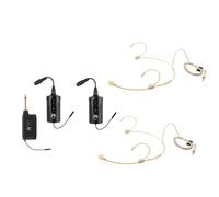 OMNITRONIC Set FAS TWO + 2 x BP + 2 x cuffie 660-690 MHz