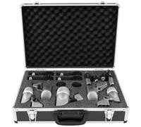 OMNITRONIC - Set Kit Microfoni Per Batteria Acustica Drum Omnitronic Mic 77-7lmh