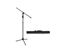 Omnitronic Set Microfono Treppiede Ms-3 Bk + Borsa
