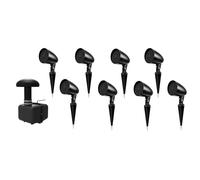 OMNITRONIC Set Subwoofer da Incasso GSUB-8 e 8 Altoparlanti PS-2.5GS per Esterni