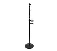 OMNITRONIC Set supporto microfono per disinfettante, nero