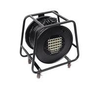 OMNITRONIC Stagebox Multicore 24/4 30m su Tamburo per Audio Professionale