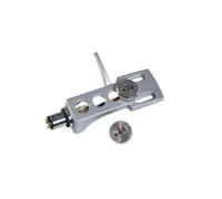 OMNITRONIC Testina Giradischi Headshell con Peso Argento - Supporto di Sistema S