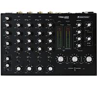Omnitronic TRM-422 Mixer Dj rotativo 4C isolatore frequenza 3bande sez. filtro