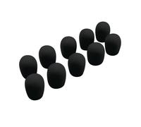 OMNITRONIC UHF-100 Paravento Nero per Microfono, Set da 10